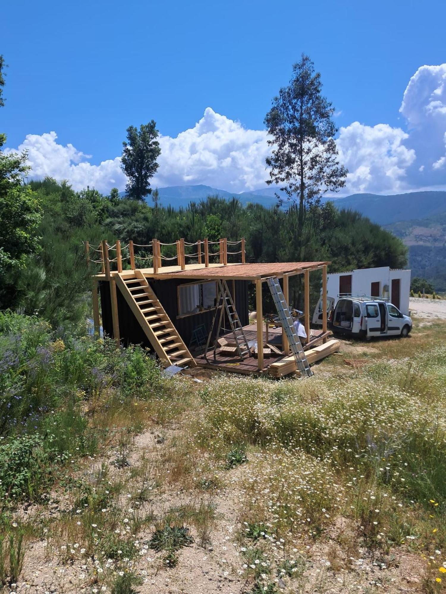 Villa Monkey Tiny Barnhouse With Amazing Views! Folhadosa Exterior foto